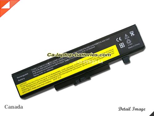 Replacement LENOVO 121500049 Laptop Computer Battery 121500052 Li-ion 4400mAh Black In Canada 