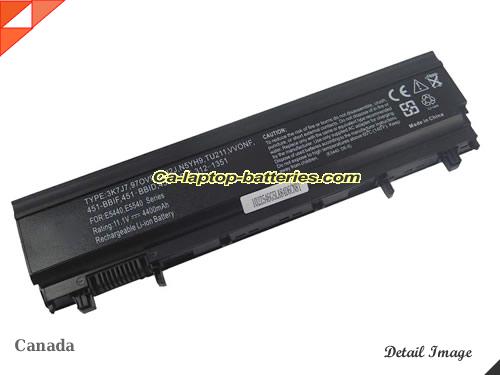 Replacement DELL 0M7T5F Laptop Computer Battery 0K8HC Li-ion 5200mAh Black In Canada 