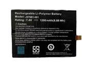 Genuine GETAC J57681-001 Laptop Computer Battery  Li-ion 1200mAh, 8.88Wh 