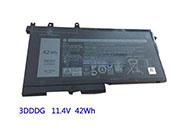 Original DELL P80F001 battery 11.4V 3690mAh, 42Wh  Black
