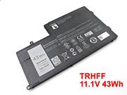 Replacement DELL 1WWHW battery 11.1V 43Wh Black