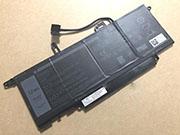 Original DELL 0C76H7 battery 7.6V 6840mAh, 52Wh  Black