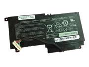 Genuine TOSHIBA PSKMAC-005004 Laptop Battery 2838mAh, 43Wh , 14.4V, Black , Li-ion