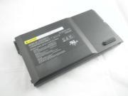 Replacement CLEVO 387-M40AS-4D6 battery 11.1V 4400mAh Black