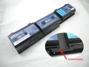 Original ACER BT.00603.105 battery 11.1V 5600mAh, 63Wh  Black
