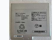 Original PANASONIC CF-VZSU77JS battery 10.8V 4500mAh, 46Wh  Sliver