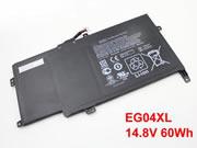 Original HP EG04 battery 14.8V 60Wh Black