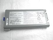 Canada Genuine PANASONIC CFVZSU72U Laptop Computer Battery CFVZSU71U Li-ion 8550mAh, 87Wh , 8.55Ah Grey