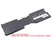 Replacement LENOVO 0A36279 battery 14.8V 2630mAh, 39Wh  Black