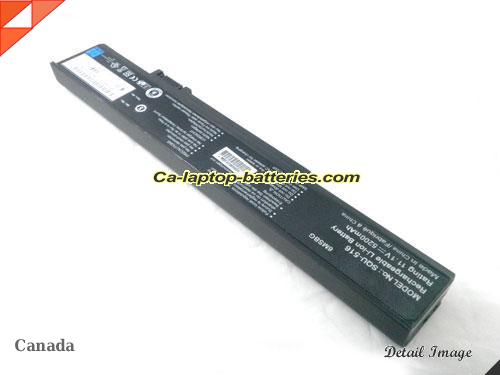  image 3 of GATEWAY MX6444h Replacement Battery 5200mAh 11.1V Black Li-ion