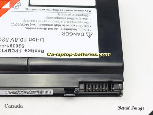  image 5 of FUJITSU LifeBook A6220 Replacement Battery 5200mAh, 56Wh  10.8V Black Li-ion