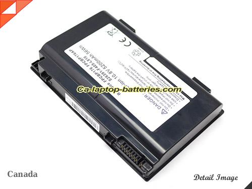  image 2 of FUJITSU-SIEMENS S26391-F405-L810 Replacement Battery 5200mAh, 56Wh  10.8V Black Li-ion