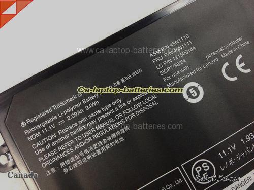  image 4 of Genuine LENOVO K21-80 Battery For laptop 2162mAh, 24Wh , 4.25Ah, 11.1V, Black , Li-Polymer