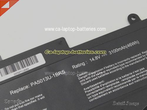  image 2 of TOSHIBA PT23LC-009001 Replacement Battery 3100mAh, 47Wh  14.8V Black Li-Polymer