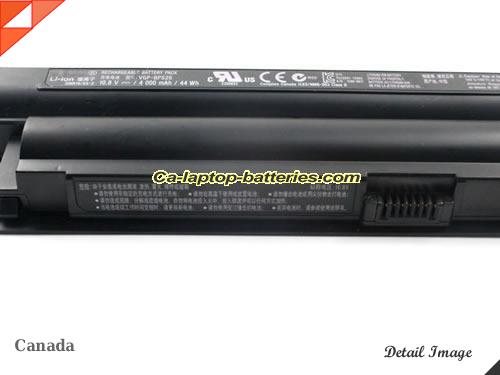  image 2 of Genuine SONY VAIO SVE14119FJP Battery For laptop 4000mAh, 44Wh , 11.1V, Black , Li-ion