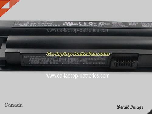  image 2 of Genuine SONY VAIO SVE15126CV Battery For laptop 4000mAh, 44Wh , 11.1V, Black , Li-ion