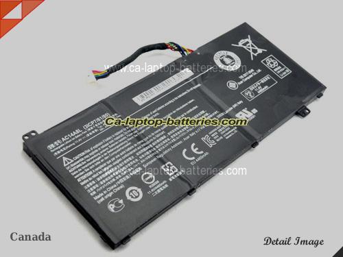  image 5 of ACER VN7-591G-55N2 Replacement Battery 4605mAh, 52.5Wh  11.4V Black Li-ion