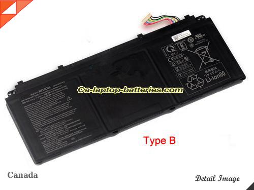  image 5 of Genuine ACER Aspire S5-371-5693 Battery For laptop 4670mAh, 53.9Wh , 11.55V, Black , Li-ion