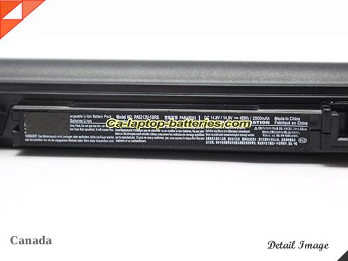  image 5 of PABAS283 Battery, Canada Li-ion Rechargeable 2800mAh, 45Wh  TOSHIBA PABAS283 Batteries