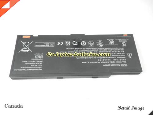  image 3 of HP hstnn-03k Replacement Battery 3800mAh, 59Wh  14.8V Black Li-ion