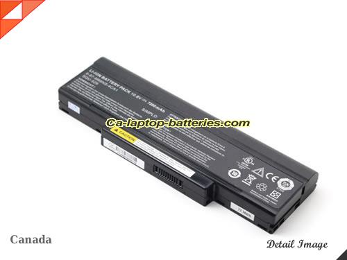  image 2 of Genuine MSI EX630 (MS1671) Battery For laptop 7200mAh, 10.8V, Black , Li-ion