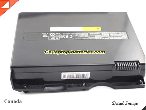  image 3 of Genuine CLEVO p570MW Battery For laptop 5300mAh, 14.8V, Black , Li-ion