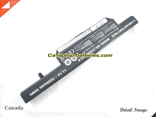  image 2 of 6-87-C480S-4G41 Battery, CAD$71.86 Canada Li-ion Rechargeable 5200mAh CLEVO 6-87-C480S-4G41 Batteries