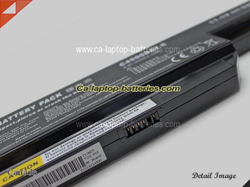  image 5 of Genuine CLEVO W258WSQ Battery For laptop 5200mAh, 58Wh , 11.1V, Black , Li-Polymer