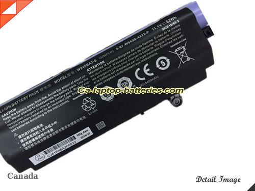  image 2 of W940BAT-6 Battery, CAD$64.97 Canada Li-ion Rechargeable 62Wh CLEVO W940BAT-6 Batteries