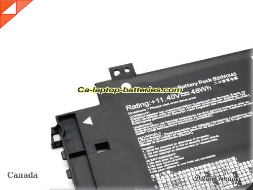  image 2 of B31N1345 Battery, CAD$69.16 Canada Li-ion Rechargeable 48Wh ASUS B31N1345 Batteries