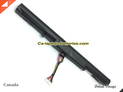  image 4 of Genuine ASUS R752LXTY079H Battery For laptop 2500mAh, 37Wh , 14.4V, Black , Li-ion