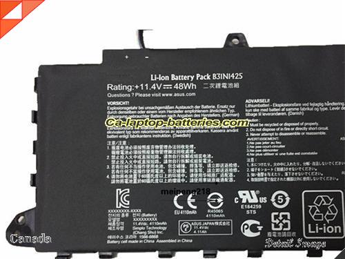  image 2 of 0B200-01400100 Battery, Canada Li-ion Rechargeable 4110mAh, 48Wh  ASUS 0B200-01400100 Batteries