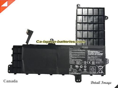  image 2 of B21N1506 Battery, Canada Li-ion Rechargeable 4110mAh, 32Wh  ASUS B21N1506 Batteries