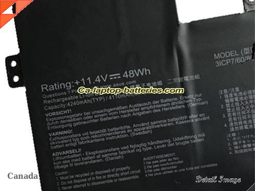  image 2 of Genuine ASUS UX510UW1A Battery For laptop 4240mAh, 48Wh , 11.4V, Black , Li-ion