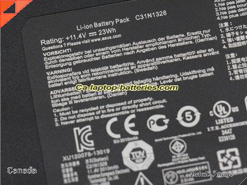  image 2 of 0B200-00790100 Battery, CAD$Coming soon! Canada Li-ion Rechargeable 2010mAh, 23Wh  ASUS 0B200-00790100 Batteries