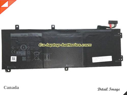  image 1 of Genuine DELL XPS 15-9560-D1645 Battery For laptop 4865mAh, 56Wh , 11.4V, Black , Li-ion