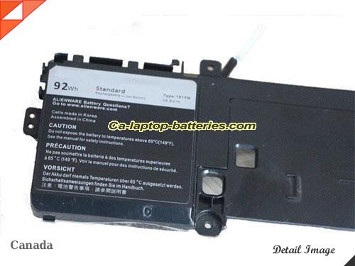  image 2 of 02F3W1 Battery, Canada Li-ion Rechargeable 92Wh DELL 02F3W1 Batteries