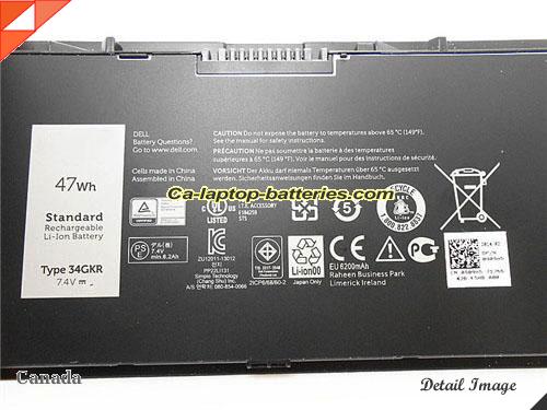  image 2 of 451-BBFV Battery, Canada Li-ion Rechargeable 47Wh DELL 451-BBFV Batteries
