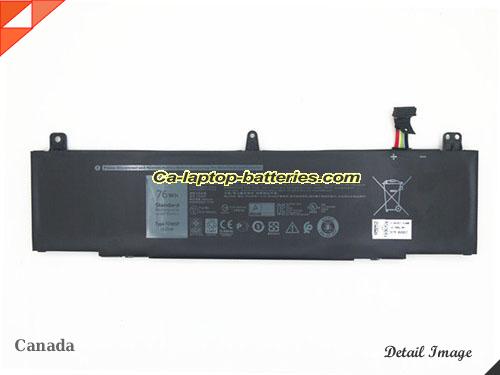  image 1 of 0V9XD7 Battery, CAD$101.17 Canada Li-ion Rechargeable 4802mAh, 76Wh  DELL 0V9XD7 Batteries