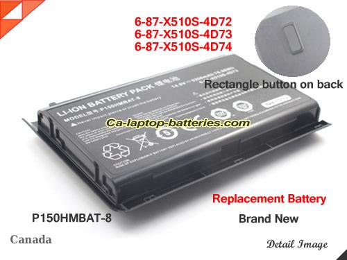  image 1 of NOVATECH N1598 Replacement Battery 5200mAh 14.8V Black Li-ion