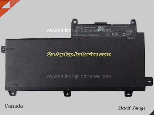  image 1 of Genuine HP ProBook 650 G3 (X4N08AV) Battery For laptop 4200mAh, 48Wh , 11.4V, Black , Li-ion