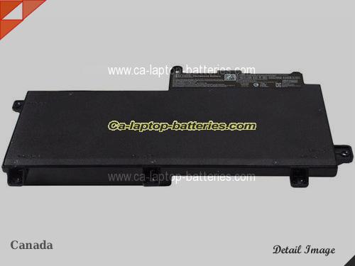  image 3 of Genuine HP ProBook 650 G3 (X4N08AV) Battery For laptop 4200mAh, 48Wh , 11.4V, Black , Li-ion