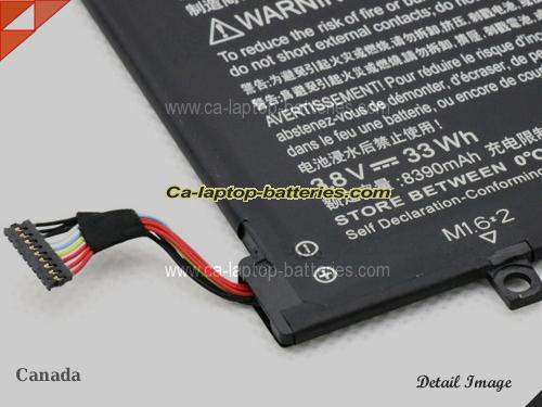  image 3 of Genuine HP Pavilion x2 10-j013tu(K2N76PA) Battery For laptop 8390mAh, 33Wh , 3.8V, Black , Li-ion