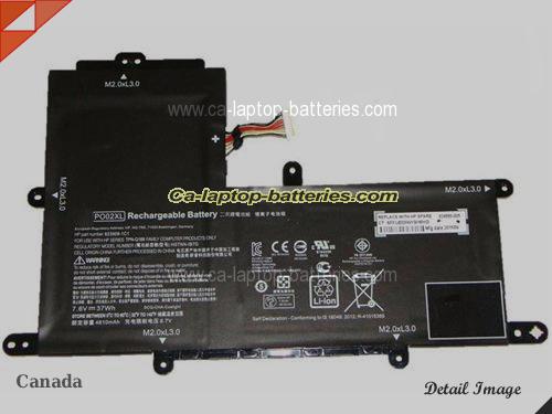  image 5 of Genuine HP Stream 11R 11R014WM Battery For laptop 4810mAh, 37Wh , 7.6V, Black , Li-ion