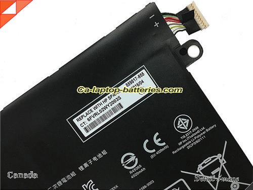  image 3 of 8594701B1 Battery, Canada Li-ion Rechargeable 4221mAh, 33Wh  HP 8594701B1 Batteries