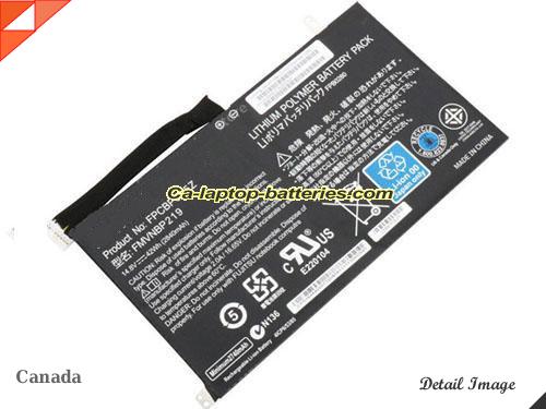  image 1 of FPCBP345Z Battery, Canada Li-ion Rechargeable 2840mAh, 42Wh  FUJITSU FPCBP345Z Batteries