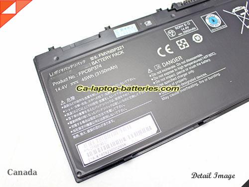  image 2 of FPCBP374 Battery, Canada Li-ion Rechargeable 3150mAh, 45Wh  FUJITSU FPCBP374 Batteries