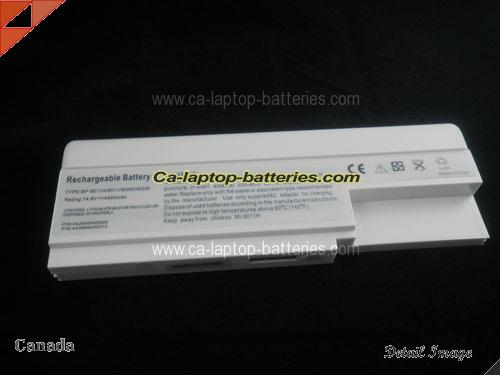  image 5 of MITAC MiNote 8011 Replacement Battery 4400mAh 14.8V White Li-ion