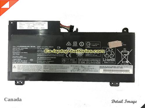  image 1 of SB10J78988 Battery, Canada Li-ion Rechargeable 4280mAh, 47Wh  LENOVO SB10J78988 Batteries