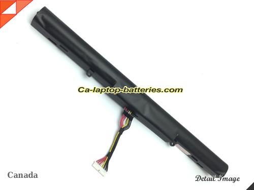  image 4 of A41X500E Battery, Canada Li-ion Rechargeable 2500mAh, 37Wh  ASUS A41X500E Batteries